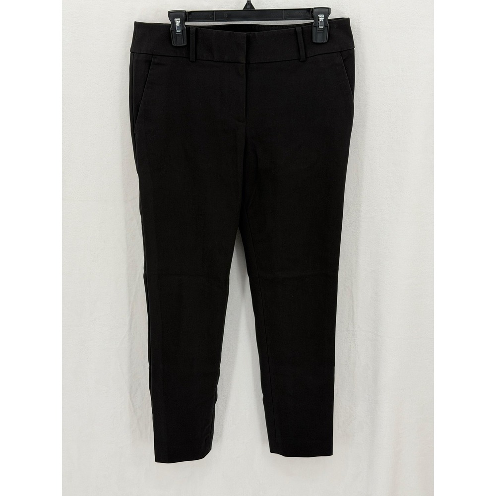 Ann Taylor LOFT Pants‎ Womens 8 Black Julie Skinny Stretch Ankle Office Work